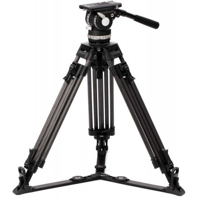 BVX Carbon Pro Videostatief Kit w/ Videokop (BVX18CFKPRO)