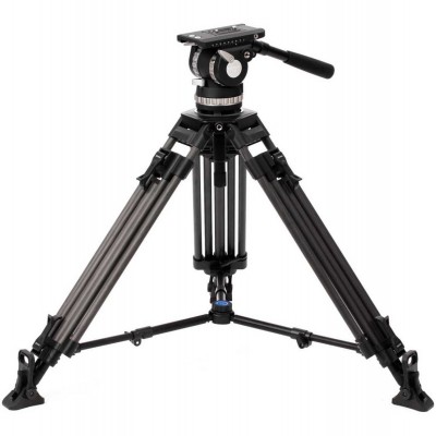 BVX Carbon Pro Videostatief Kit w/ Videokop (BVX18CFKPRO)