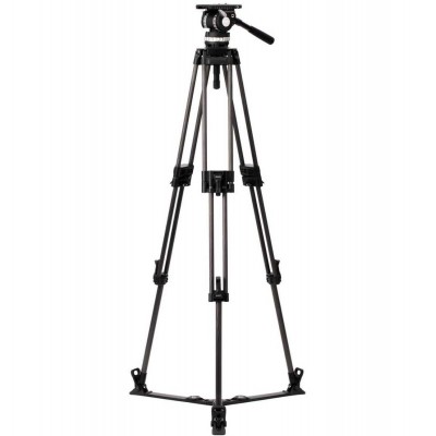 BVX Carbon Pro Videostatief Kit w/ Videokop (BVX18CFKPRO)