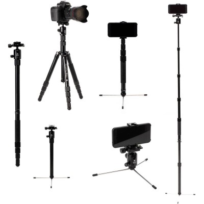 Roadtrip Pro Carbon Tripod Black