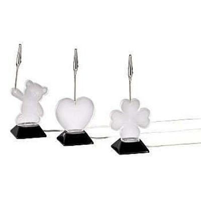 USB-led hart teddybeer klaver memoclip