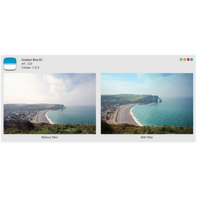 Filter P122 Gradual Blue B1