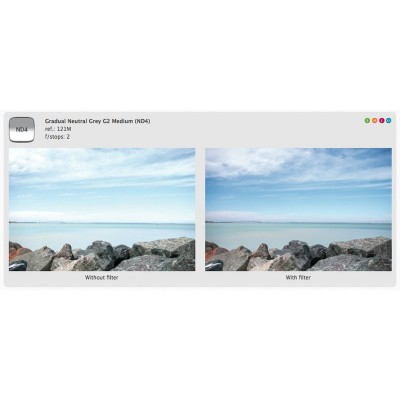 Filter P121m Neutral Grey G2-MEDIUM (ND4) (0.6)