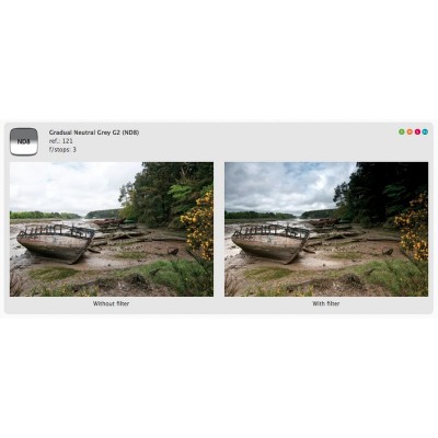 Filter X121 Neutral Grey G2 (ND)8 (0.9)