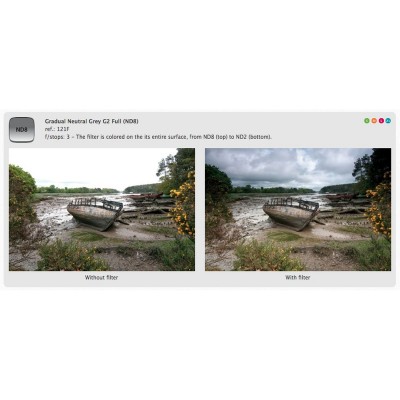 Filter X121F Neutral Grey G2-FULL (ND8) (0.9)