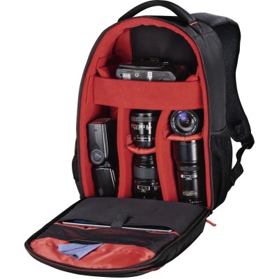 Camera-Backpack Miami 190 Black/Red