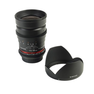 35mm T1.5 VDSLR II Canon M