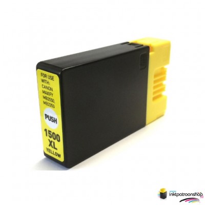 PGI-1500XL Yellow blister + security