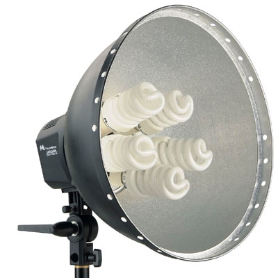Lamp + Reflector 40cm LHD-5250F 5x28W