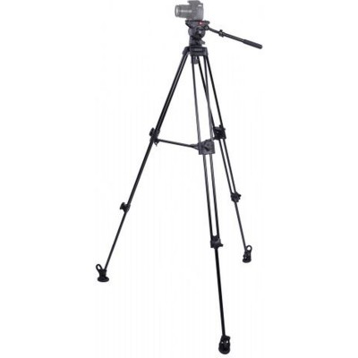 Video Tripod NT-670 + Vloeistofgedempte Head