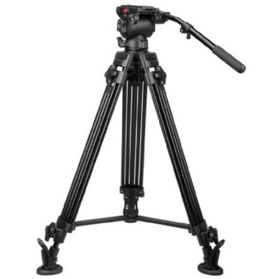Video Tripod NT-670 + Vloeistofgedempte Head