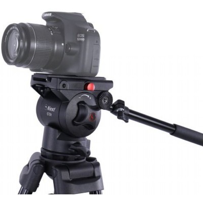 Video Tripod NT-670 + Vloeistofgedempte Head