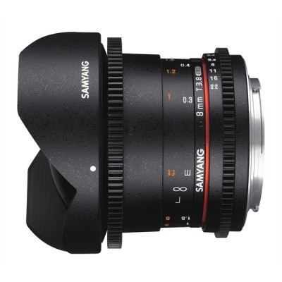 8mm Diagonal Fisheye T3.8 Nikon VDSLR CSII