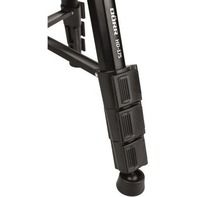 Aluminum Tripod 175 Hoog w/ Monopod HD-175 Black