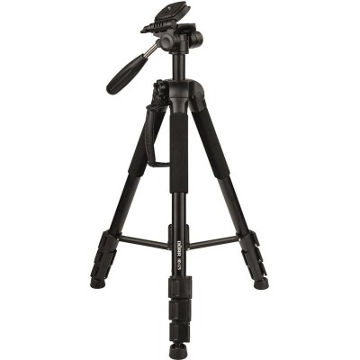 Aluminum Tripod 175 Hoog w/ Monopod HD-175 Black
