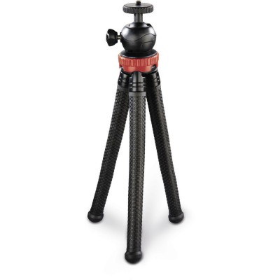 Tripod Flexpro For Phone/GoPro/ Phot Cameras 27cm Red