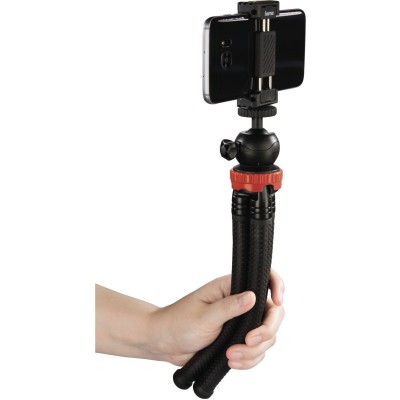 Tripod Flexpro For Phone/GoPro/ Phot Cameras 27cm Red