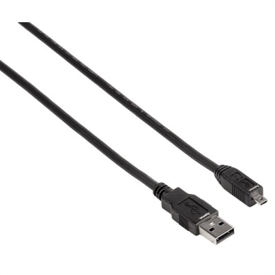 USB 2.0 kabel A-plug - mini B plug B8 pin 1.8 m