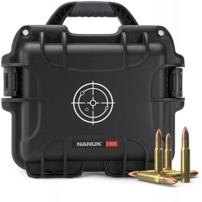 Case 905 Empty w/ White Target Logo Black Interior 239x188x1