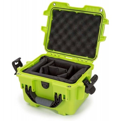 Case w/ Padded Divider Lime Interior 241x191x191mm