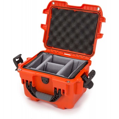 Case w/ Padded Divider Orange Interior 241x191x191mm