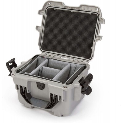 Case w/ Padded Divider Silver Interior 241x191x191mm