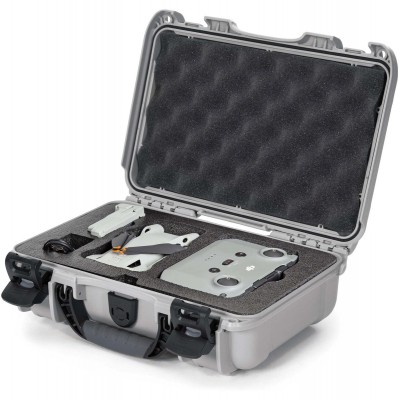 Case w/ Foam Insert For DJI Mini 3 Pro Silver Interior 291x1