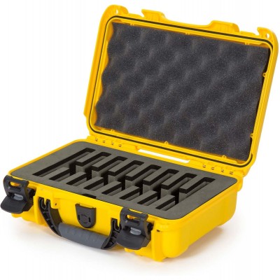 Case w/ Foam Insert For 8 Knives Yellow Interior 291x178x93m