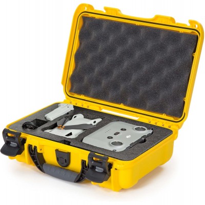 Case w/ Foam Insert For DJI Mini 3 Pro Yellow Interior 291x1
