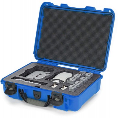 Case w/ Foam Insert For Mavic Mini 2 Fly More Blue Interior 