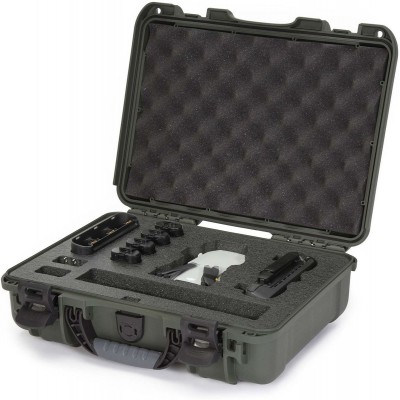 Case w/ Foam Insert For Mavic Mini Fly More Olive Interior 3