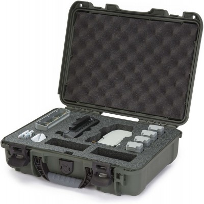 Case w/ Foam Insert For (21214) Mavic Mini SE Fly More Olive
