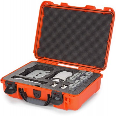 Case w/ Foam Insert For Mavic Mini 2 Fly More Orange Interio