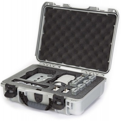 Case w/ Foam Insert For Mavic Mini 2 Fly More Silver Interio