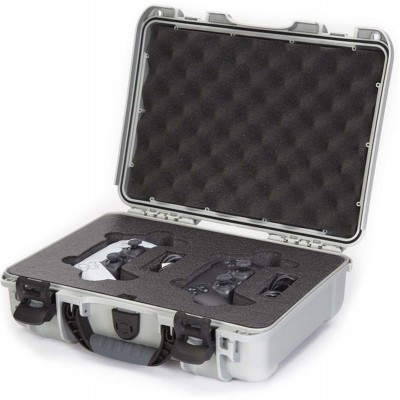 Case w/ Foam Insert (21271) For 2 PS5 Controller Silver