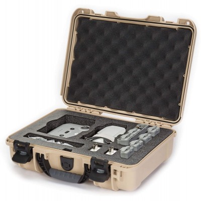 Case w/ Foam Insert For Mavic Mini 2 Fly More Tan Interior 3