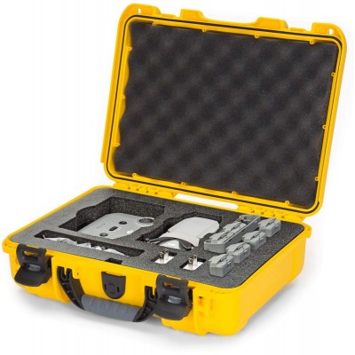 Case w/ Foam Insert For Mavic Mini 2 Fly More Yellow Interio