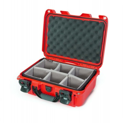 Case w/ Padded Divider Red Interior 351x236x157mm