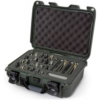 Case w/ Foam Insert For 28 Knives Olive Interior 351x236x157