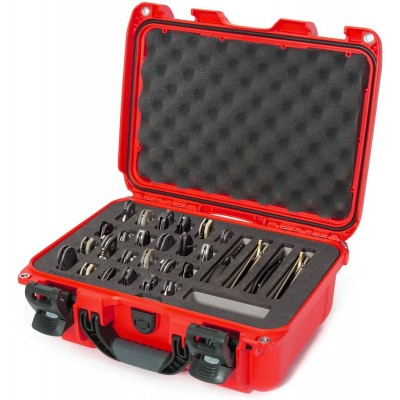 Case w/ Foam Insert For 28 Knives Red Interior 351x236x157mm