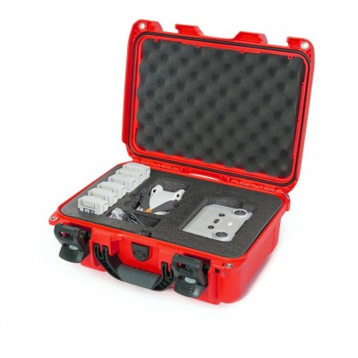 Case w/ Foam Insert For DJI Mavic Mini 3 Red Interior 351x23