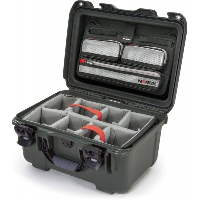 Case w/ Lid Org. w/ Div Olive Pro Photo Kit Case Interior 37