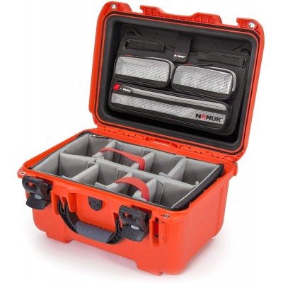 Case w/ Lid Org. w/ Div Orange Pro Photo Kit Case Interior 3