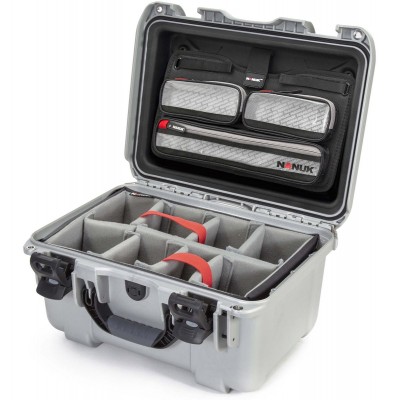 Case w/ Lid Org. w/ Div Silver Pro Photo Kit Case Interior 3
