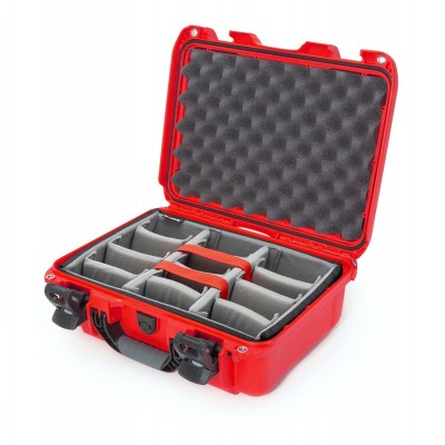 Case w/ Padded Divider Red Interior 381x267x157mm