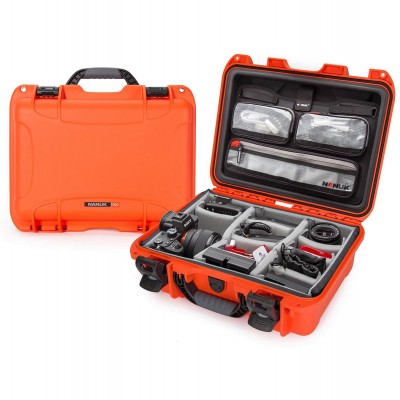 Case w/ Lid Org./Divider Orange Pro Photo Kit Case Interior 