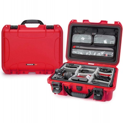 Case w/ Lid Org./Divider Red Pro Photo Kit Case Interior 381