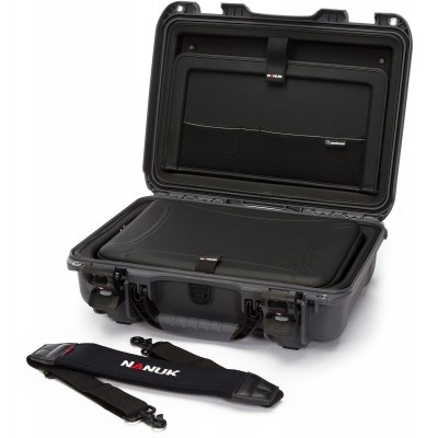 Case w/ Laptop Kit w/ Strap (TSA Latches) Graphite Interior 
