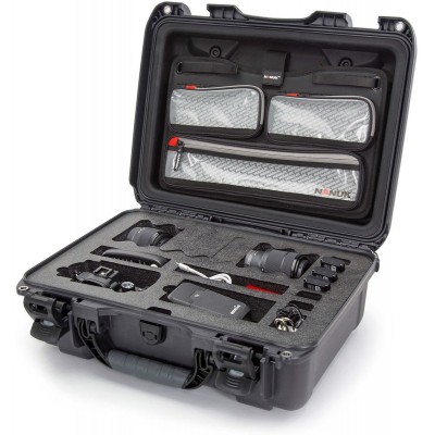 Case w/ Lid Org. w/ F For 1 Body DSLR Graphite Interior 432x