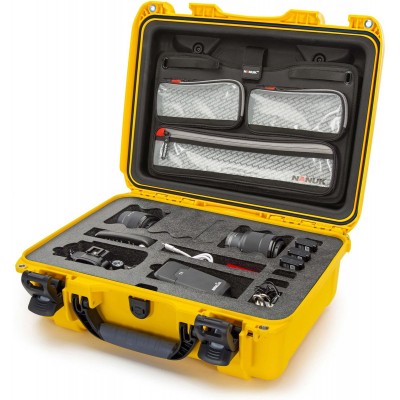 Case w/ Lid Org. w/ F For 1 Body DSLR Yellow Interior 432x30